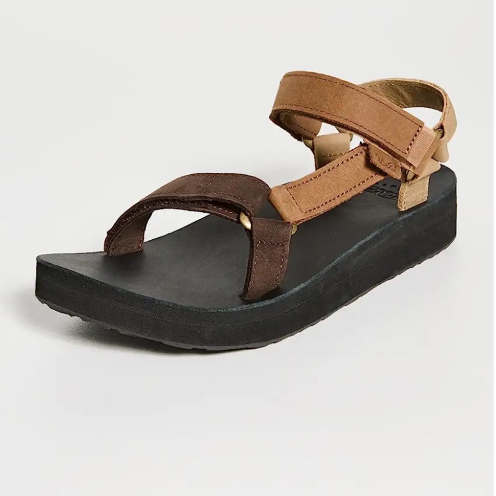 NWT Teva Leather Sandals